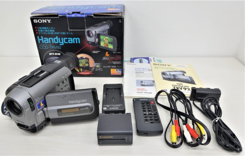 SONY ソニー ビデオカメラ Hi8 Handycam CCD-TRV92 ハイエイト