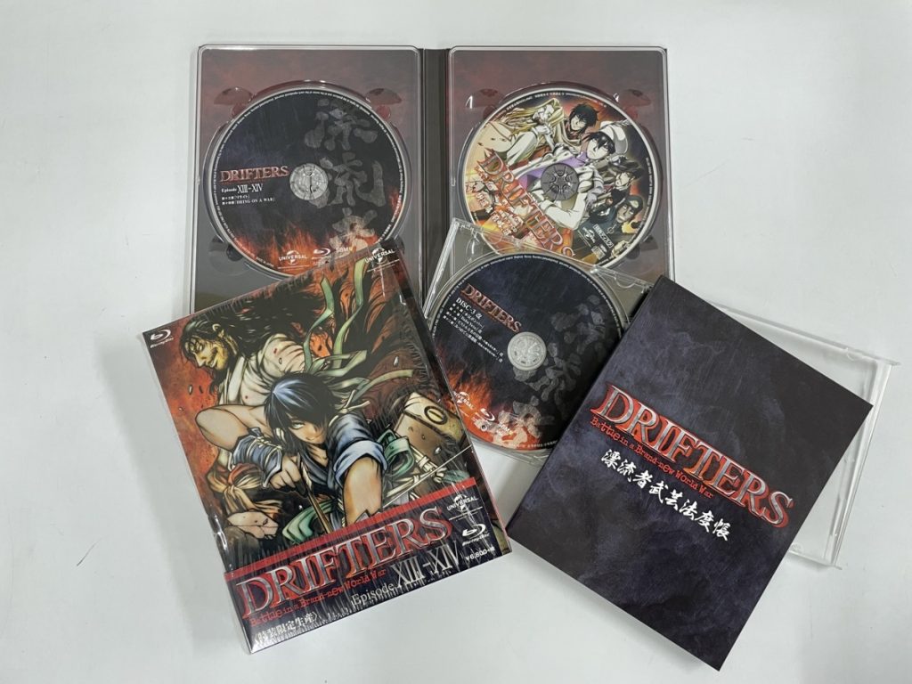 DRIFTERS (特装限定生産版) Episode 13‐14 Blu-ray BD ブルーレイ Disc