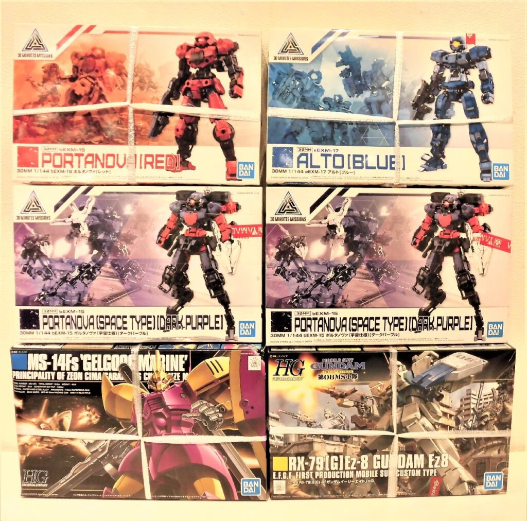 まとめ売り ガンプラ 6点 HGガンダムイージーエイト HGゲルググ
