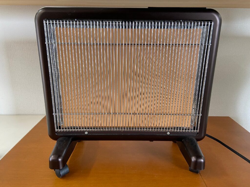 サンルミエ 遠赤外線暖房器 E800L-TM2 8畳用 タイマー付き 遠赤外線