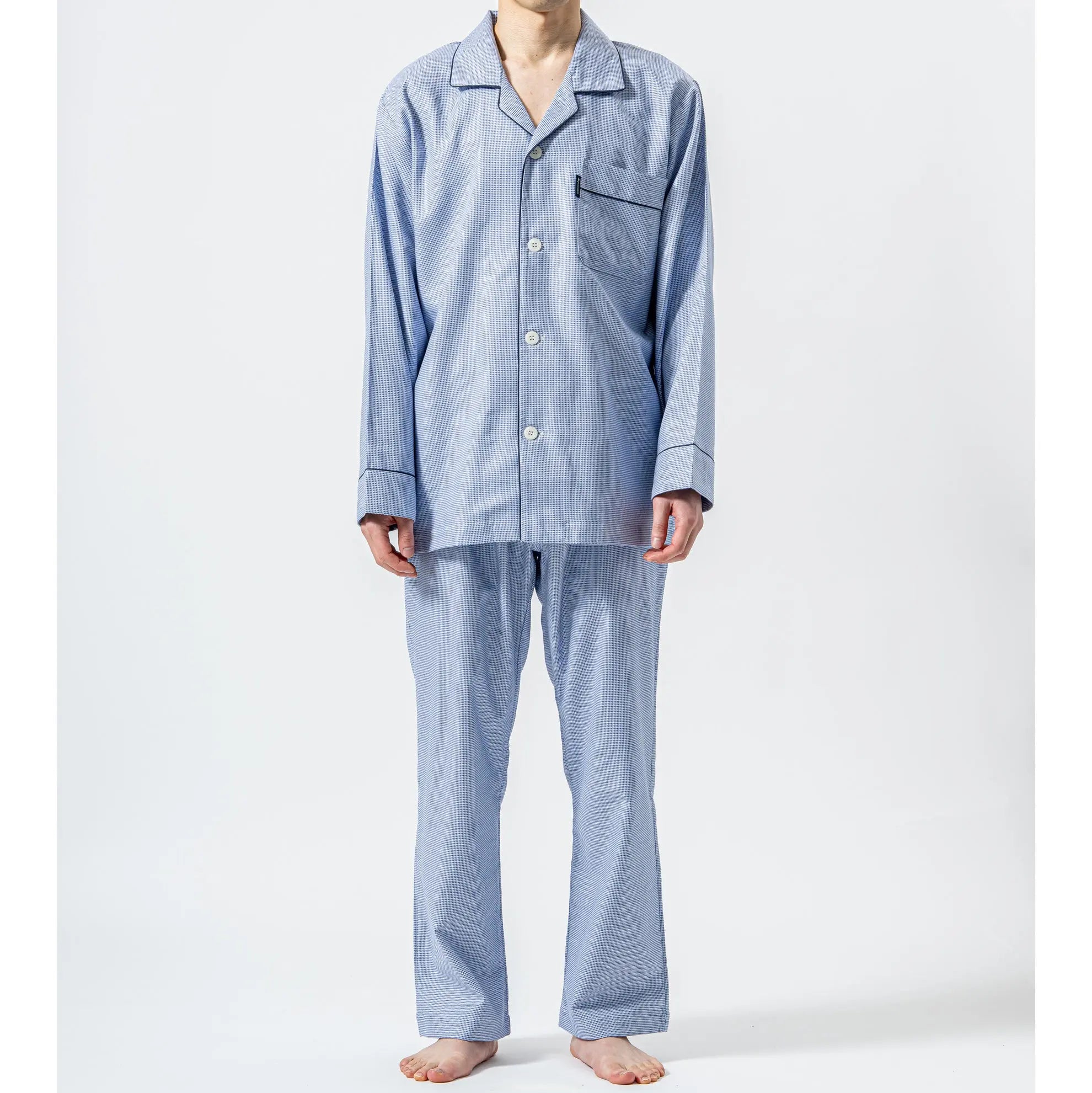 Aquascutum アクアスキュータム パジャマ ツイル無地調 - RENOWNINX