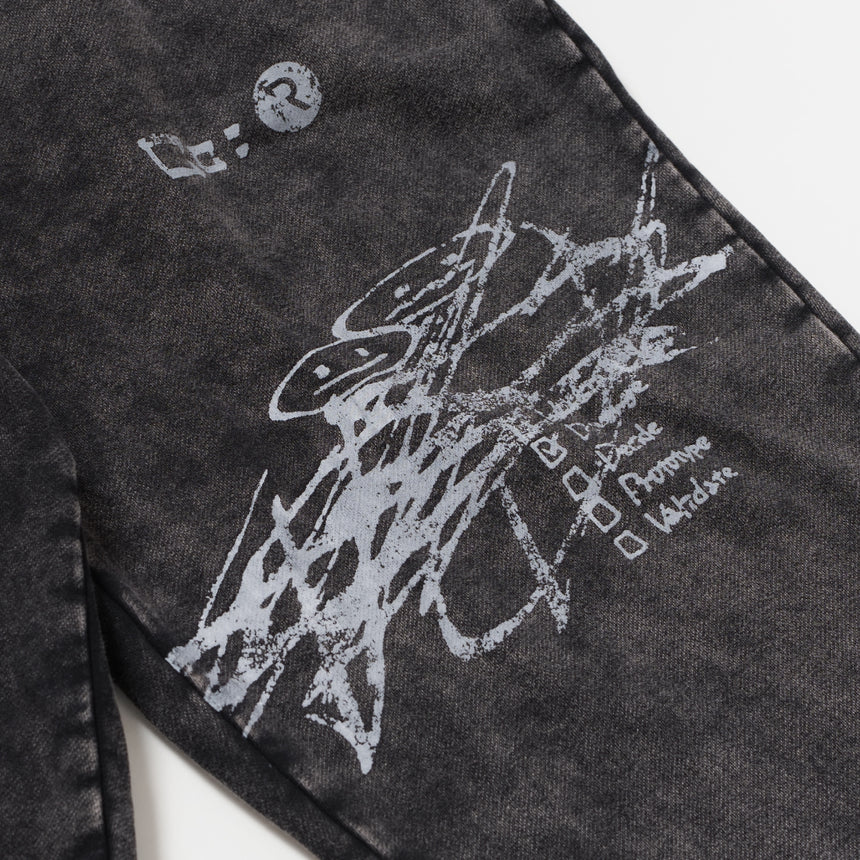 Reol DOODLE SWEAT PANTS - CC – Reol ONLINE SHOP