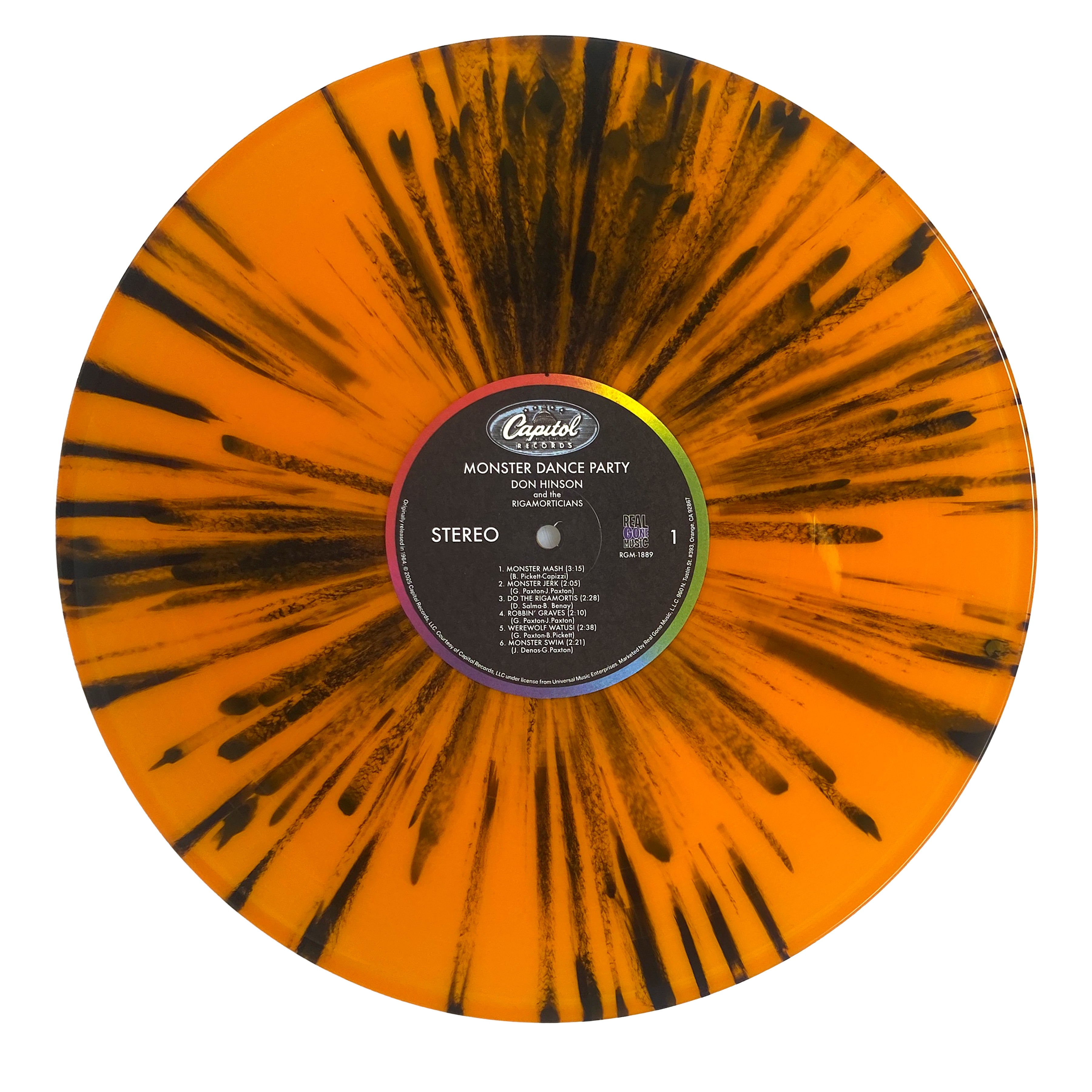 Don Hinson and The Rigamorticians Monster Dance Party Vinyl