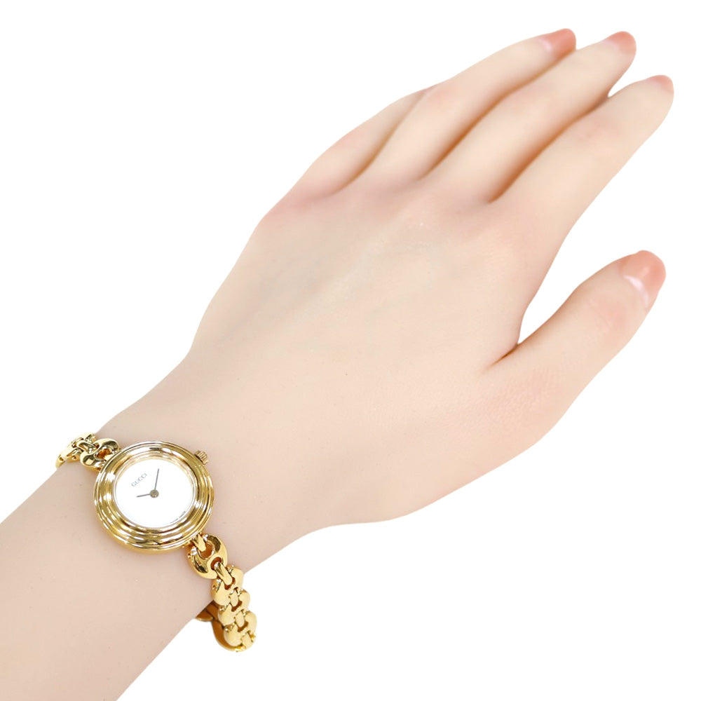 GUCCI グッチ チェンジベゼル 腕時計 GP 11/12.2 クオーツ レディース