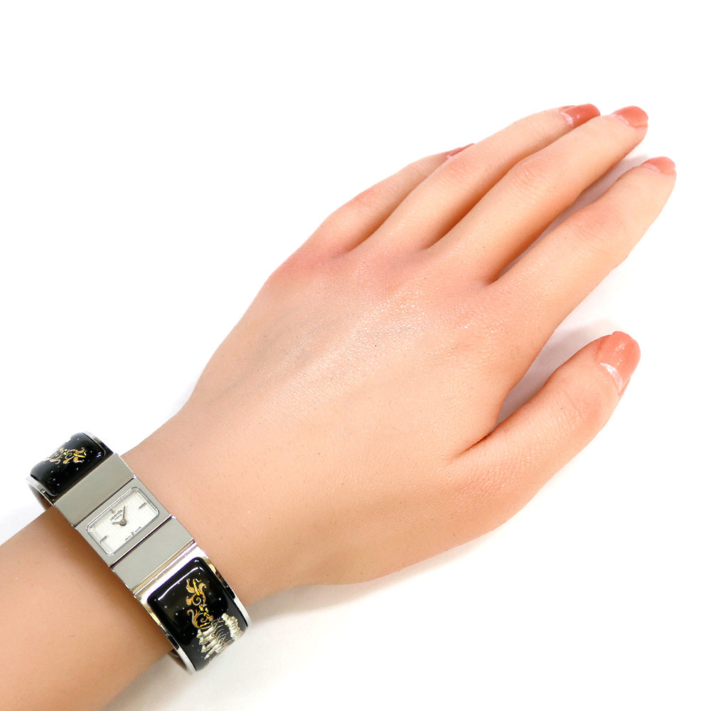 エルメス HERMES ロケ 腕時計 ステンレススチール L01.210 レディース