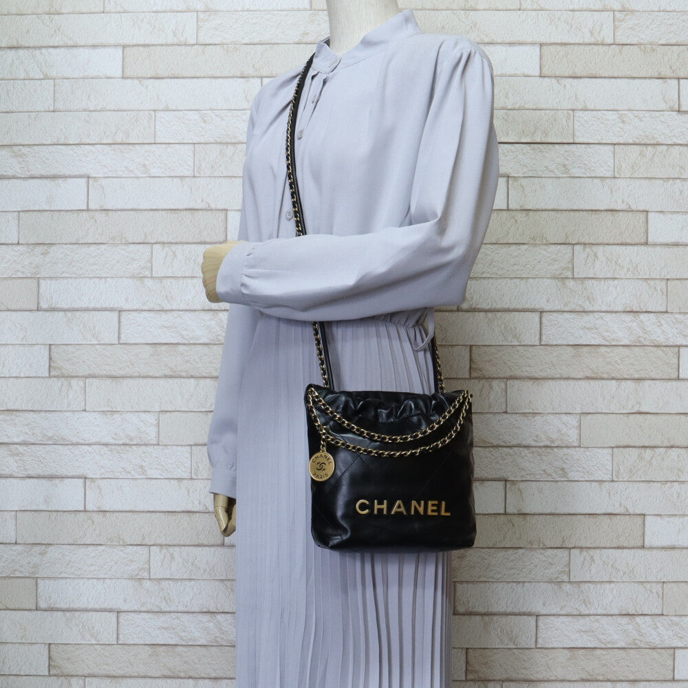CHANEL シャネル シャネル22 ミニハンドバッグ ショルダーバッグ