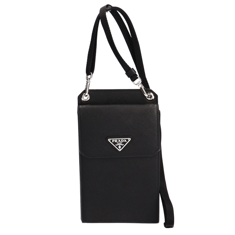 プラダ PRADA スマートフォンケース サフィアーノ ショルダーバッグ
