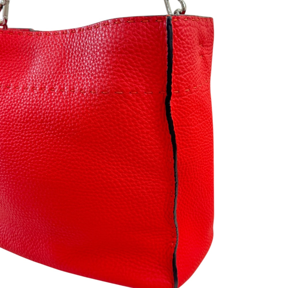 FENDI フェンディ アンナ スモール セレリア ショルダーバッグ レザー