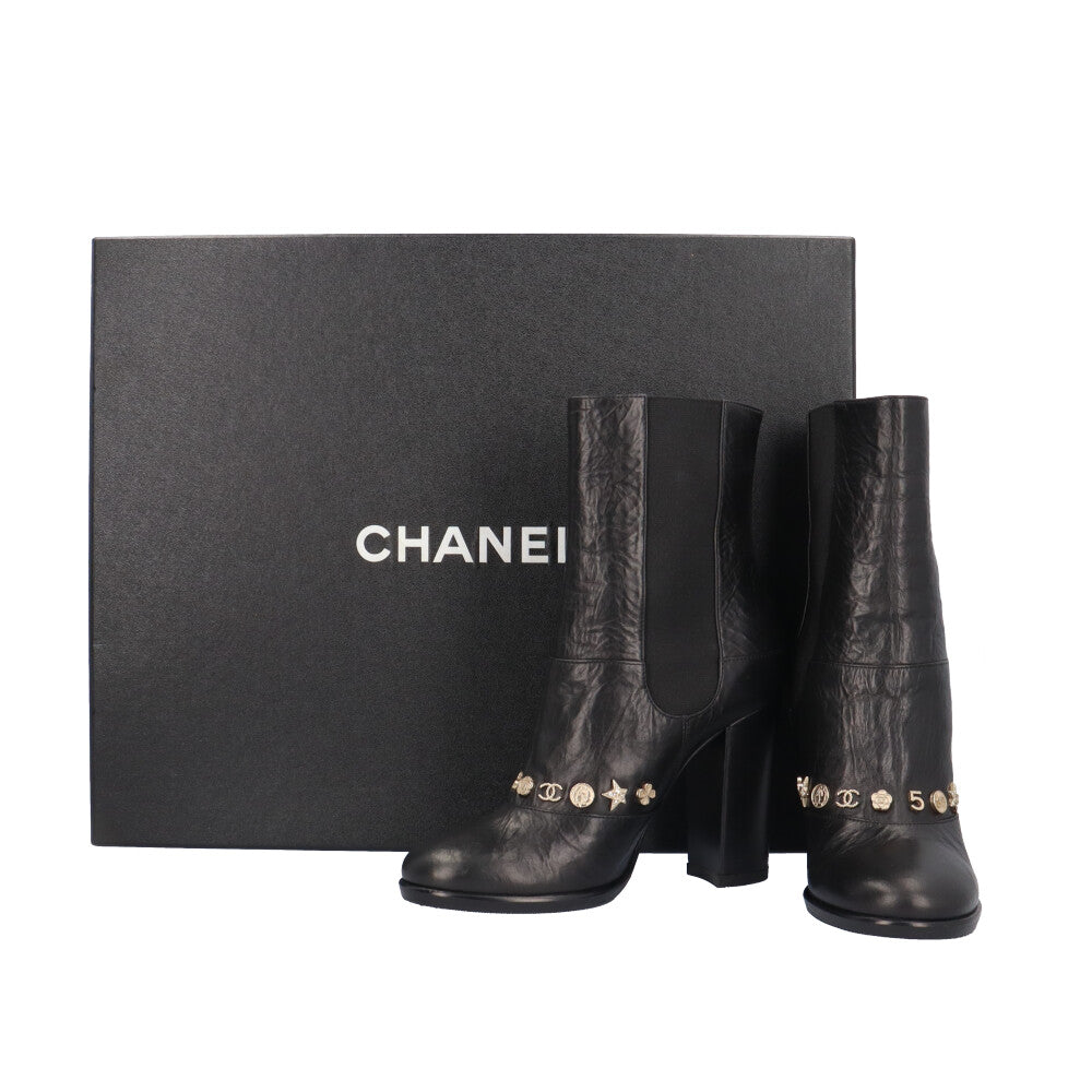 CHANEL シャネル ブーツ レザー レディース 中古 – 【公式】リサイクル