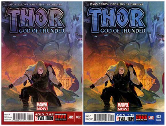 Rare Comics - Thor God of Thunder #2 Acuña 1:50: