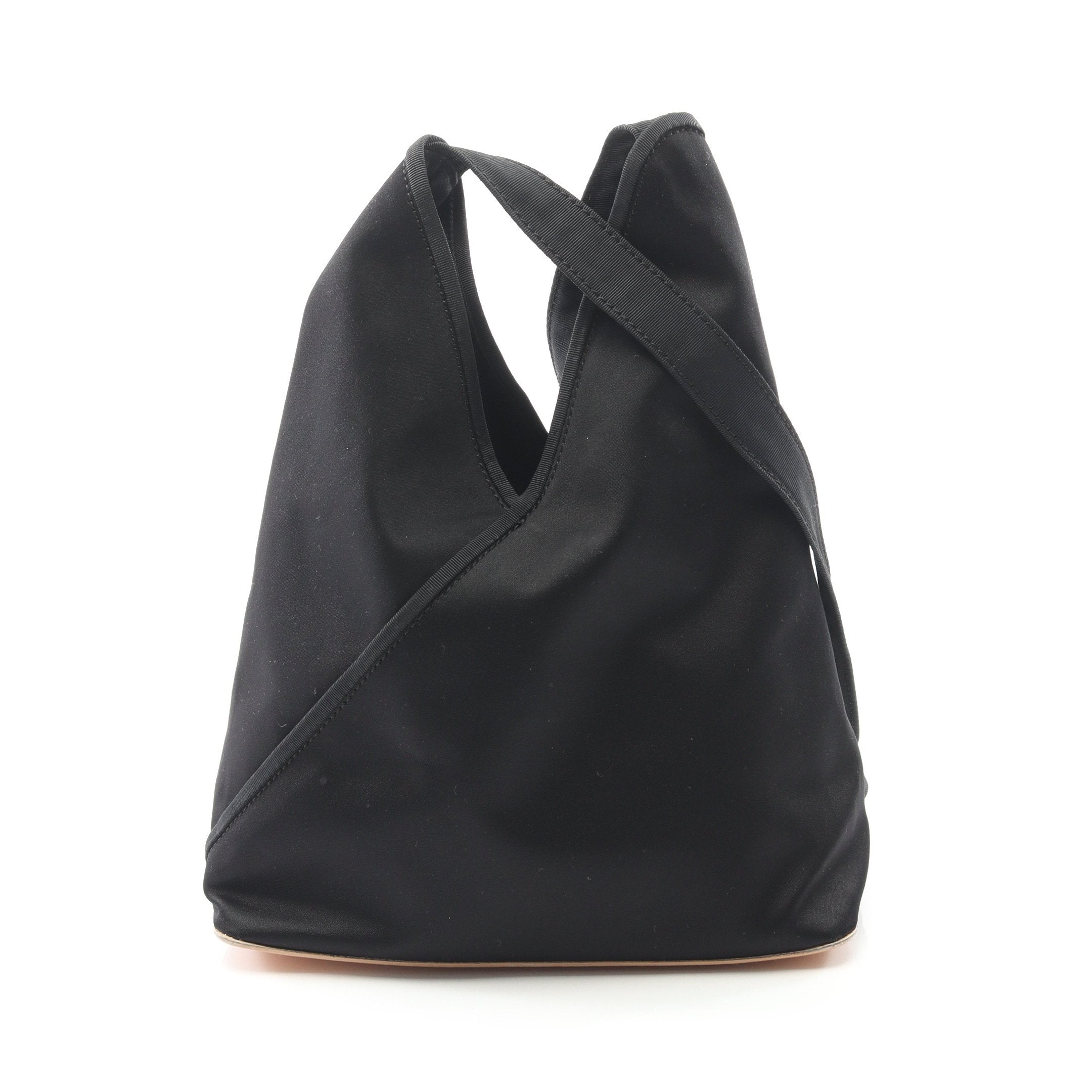 ジャパニーズ ショルダーバッグ ナイロン ブラック エムエムシックス