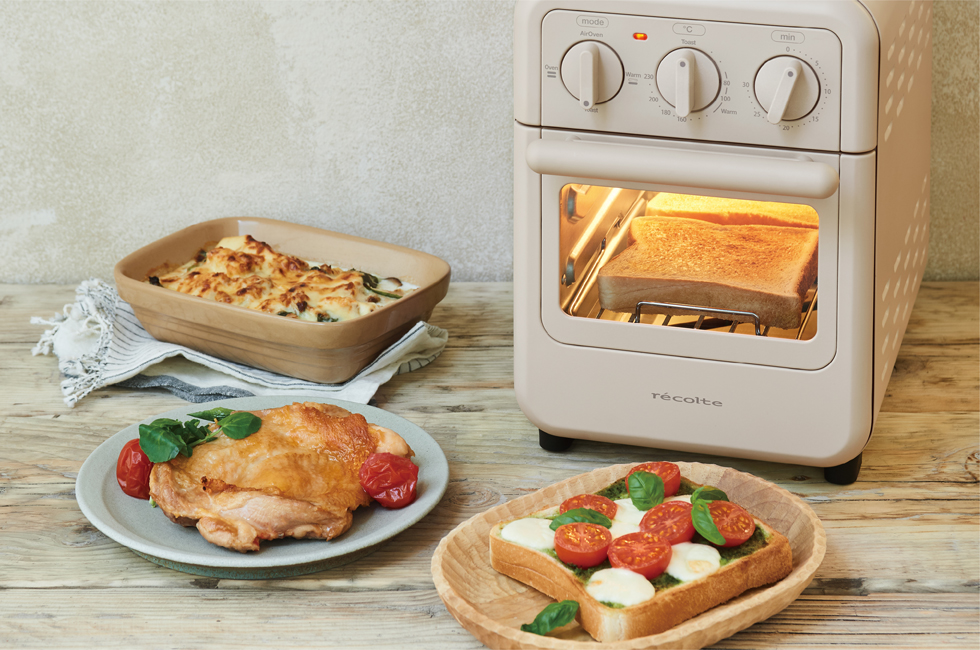 新製品情報／Air Oven Toaster［エアーオーブントースター］ | récolte