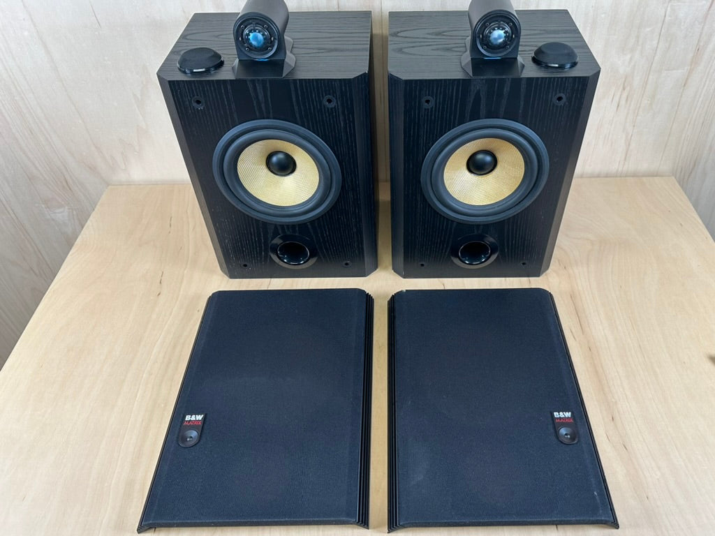 B&W Bowers & Wilkins Matrix 805 Speakers w/consecutive serial