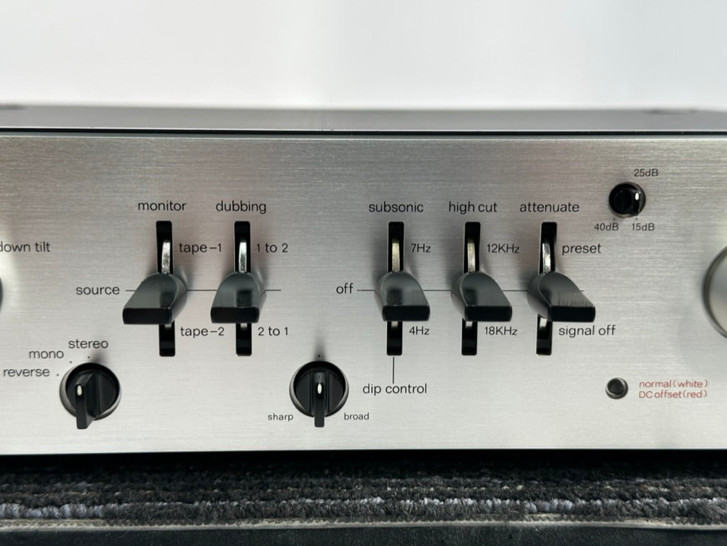 Luxman 5C50 DC Preamplifier Serviced and Re-Capped – Record Mart HiFi