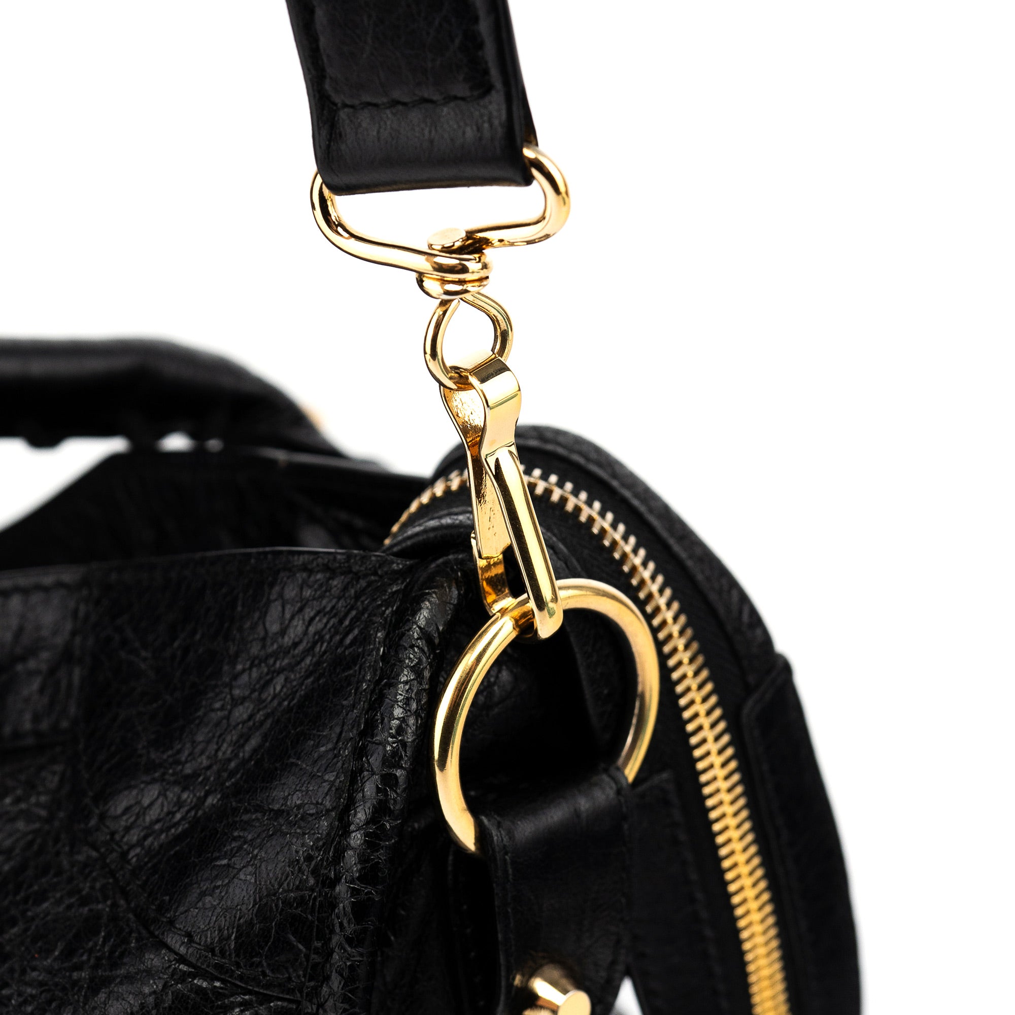 Balenciaga 115748 Black Lambskin City Bag – Rediscover Vintage
