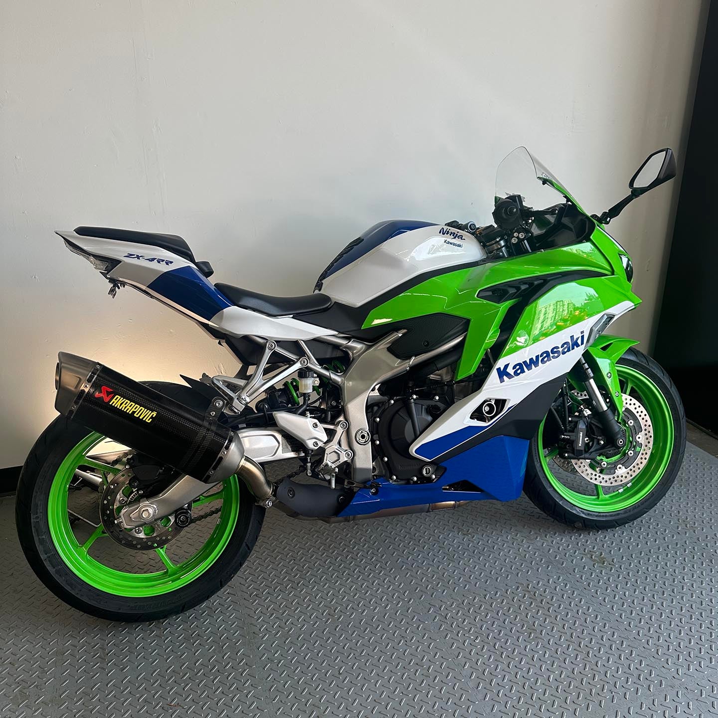 2024 Kawasaki ZX4RR 40th Anniversary w Akrapovic (266 Miles