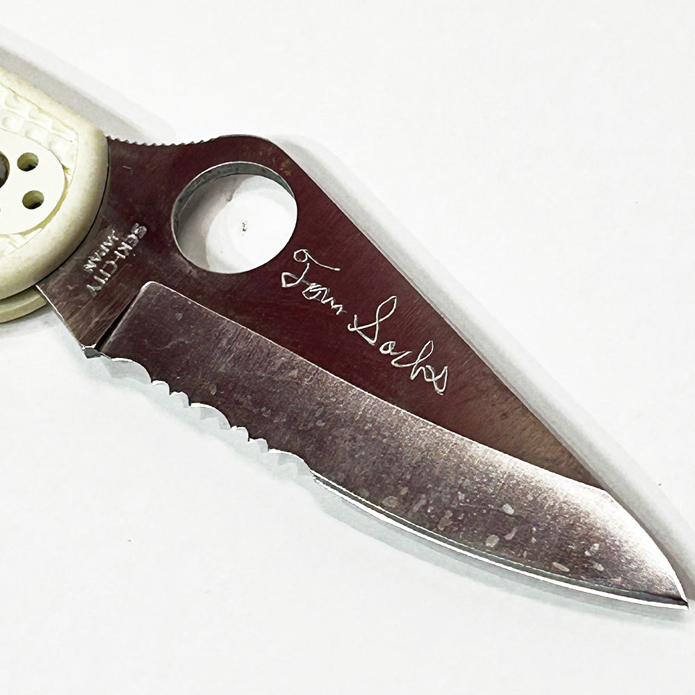 Tom Sachs SPACE PROGRAM Folding combo-blade knife – Ken Hamazaki