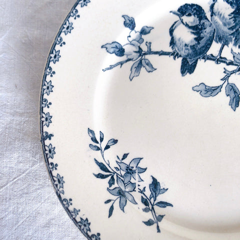 フランスアンティーク サルグミンヌ ファボリ『FAVORI』ブルー