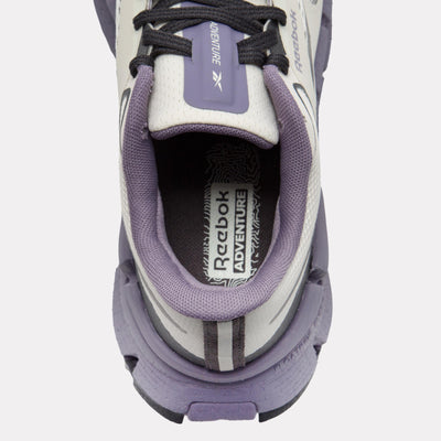 Reebok Footwear Women FloatZig 1 Adventure Shoes ALABASTER/PURPLE