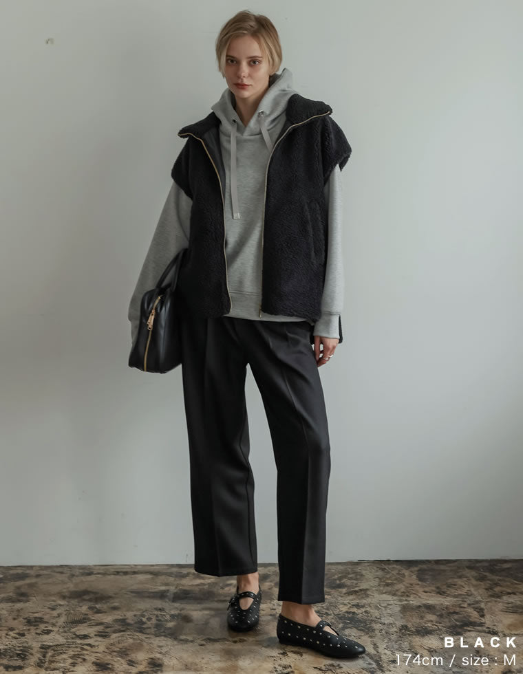 ボアスタンドベスト - ジャケット/アウター通販 | 人気レディース