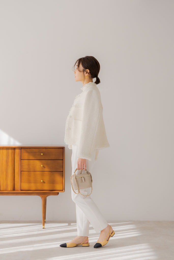 フリンジツイードジャケット｜FRINGE TWEED JACKETの通販｜regleam