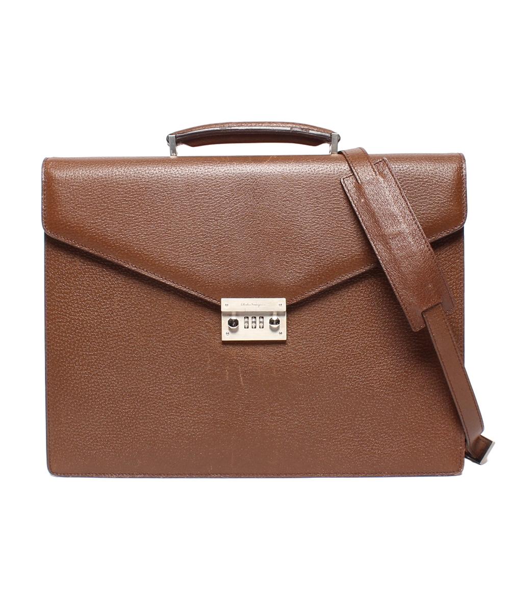 サルヴァトーレフェラガモ ビジネスバッグ ブリーフケース メンズ