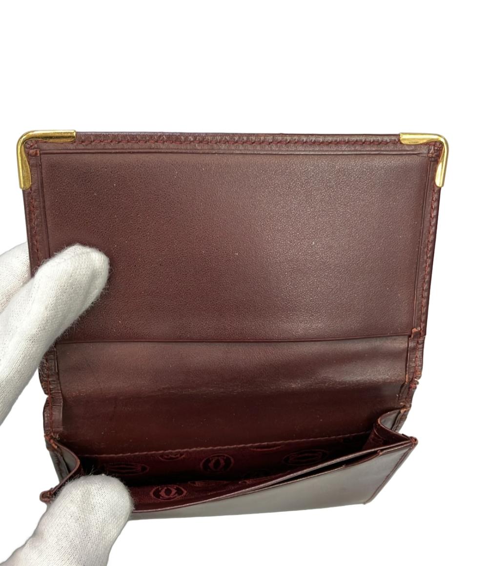 カルティエ カードケース 名刺入れ マストドゥカルティエ メンズ