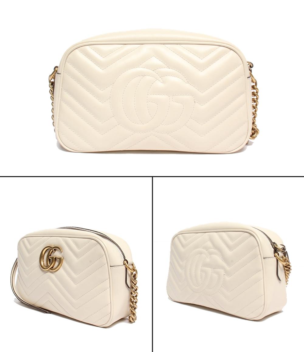 GUCCI ショルダーバッグ 斜め掛け 肩掛け スモール カメラバッグ GG