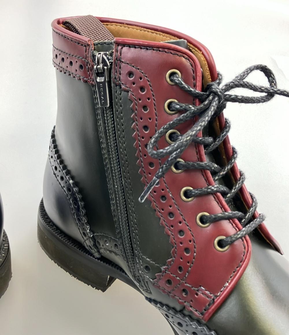 REGAL ウィングチップブーツ サイドジップ メンズ SIZE 25.0 (S