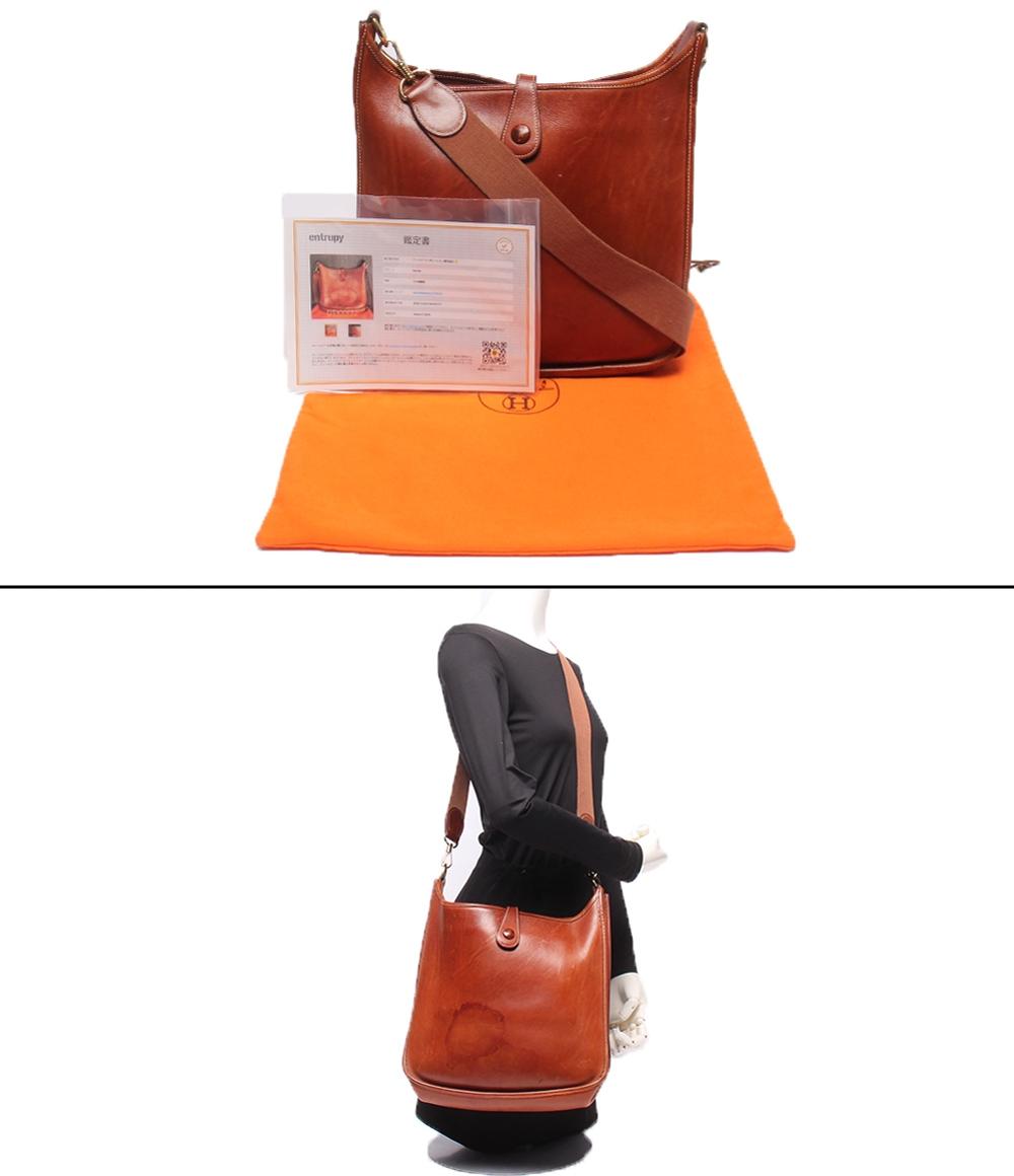 HERMES ショルダーバッグ 斜め掛け □F刻印 エブリン1 pm レディース