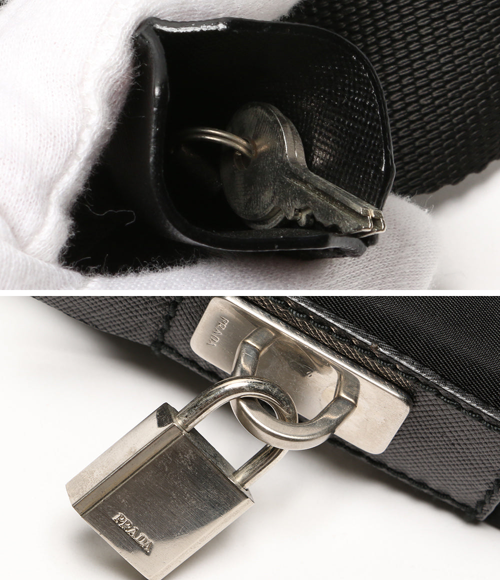 PRADA ボストンバッグ ブラック レディース プラダ – Rehello by BOOKOFF