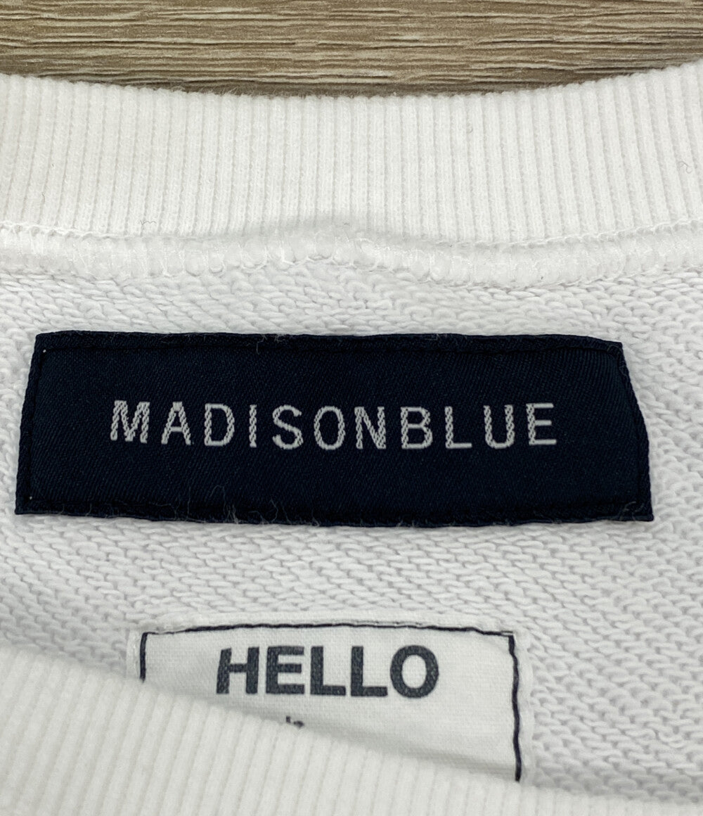 マディソンブルー スウェット HELLO レディース SIZE S MADISONBLUE