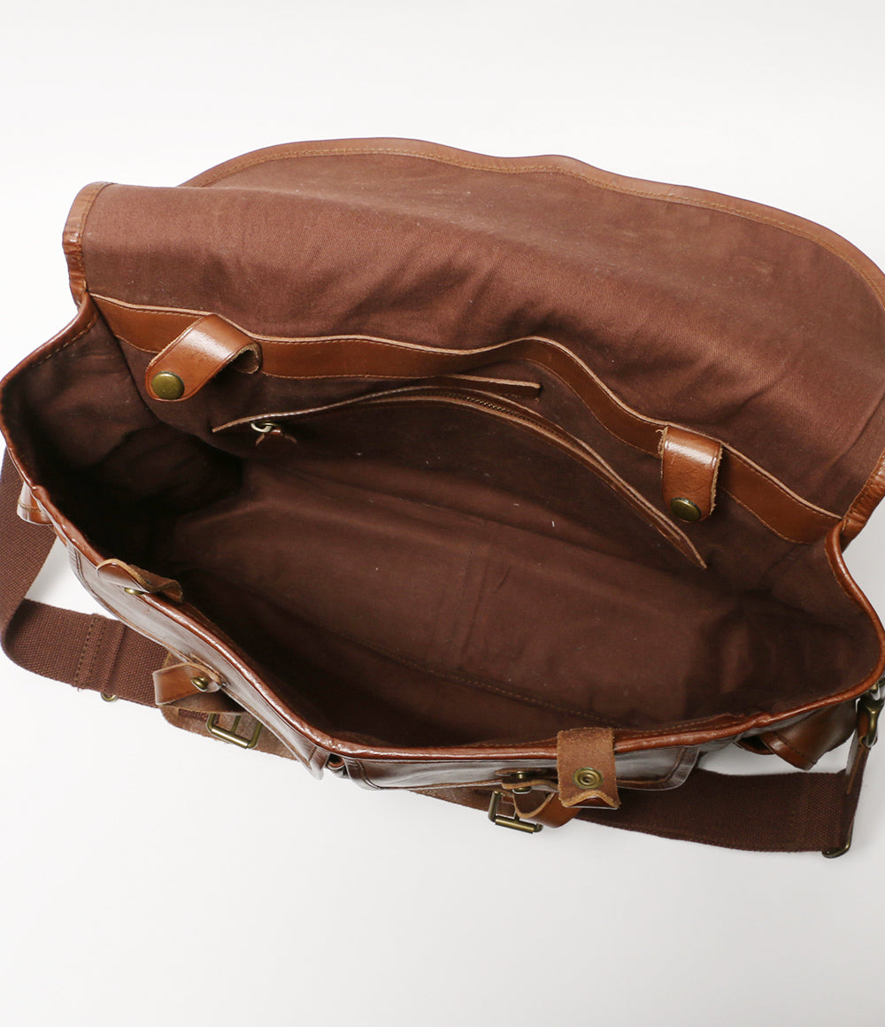 POLO RALPH LAUREN ショルダーバッグ 90s オリジナル MCMLXVII レザー