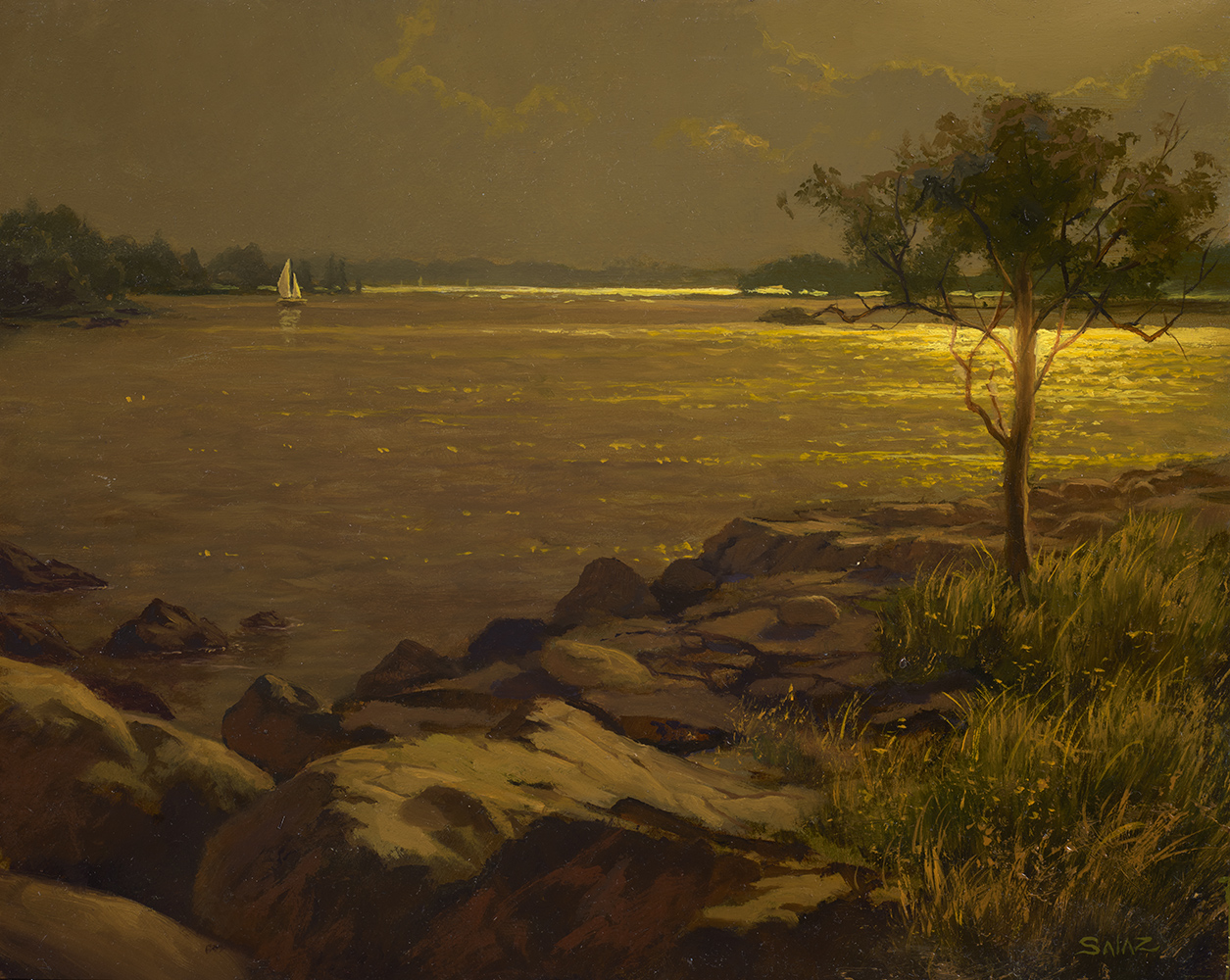 Evening Sail After the Storm, Long Island Sound - Ken Salaz - Rehs