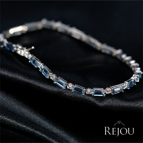 サンタマリアアクアマリン 4.0ct ダイヤモンド 0.4ct プラチナ