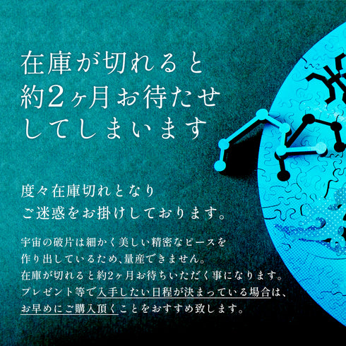 6月入庫分予約】宇宙の破片 PLUTO 冥王星と専用フレームセット – ご