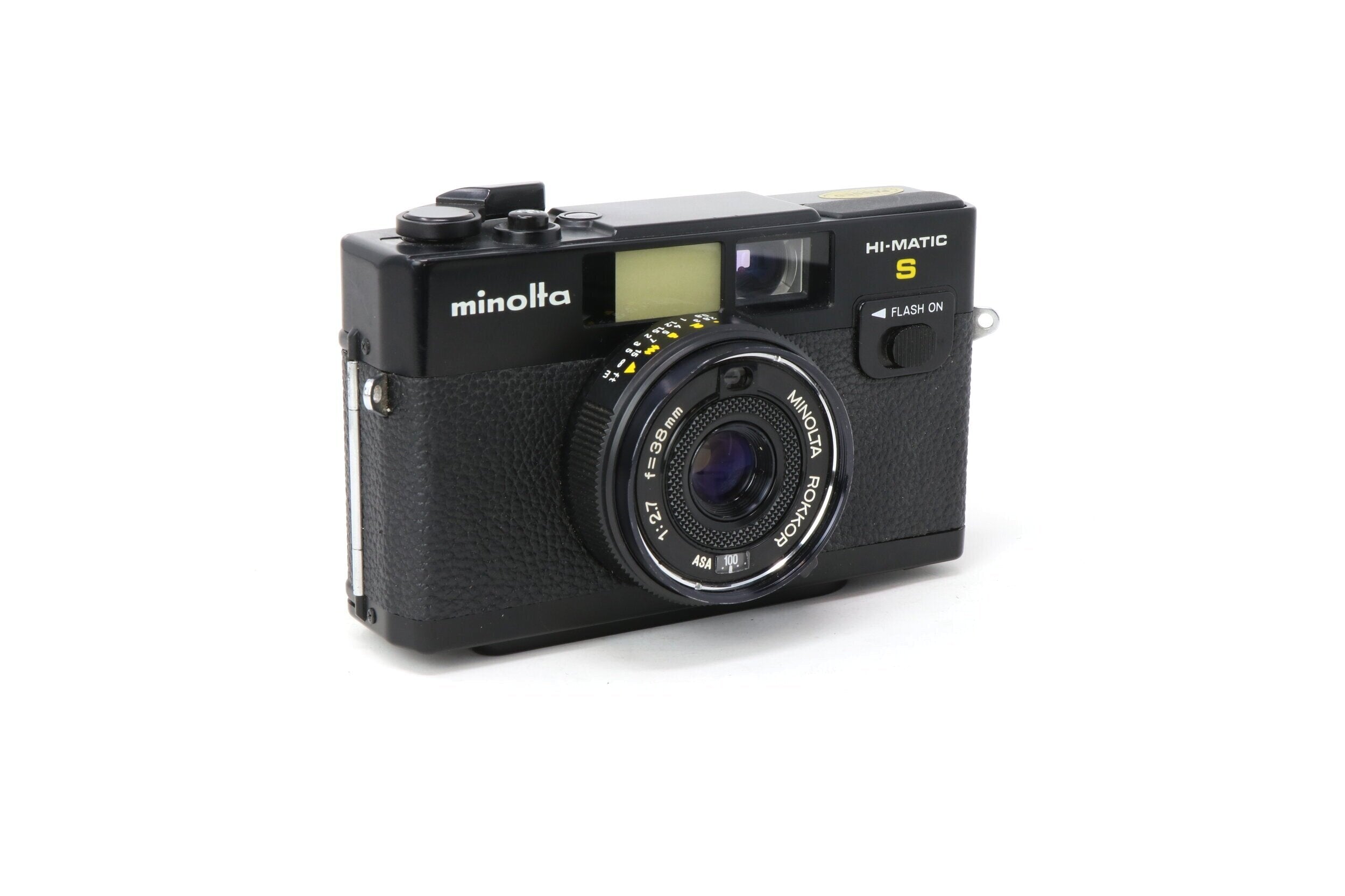 Minolta Hi-Matic S 35mm Film Camera [1978] – Relics