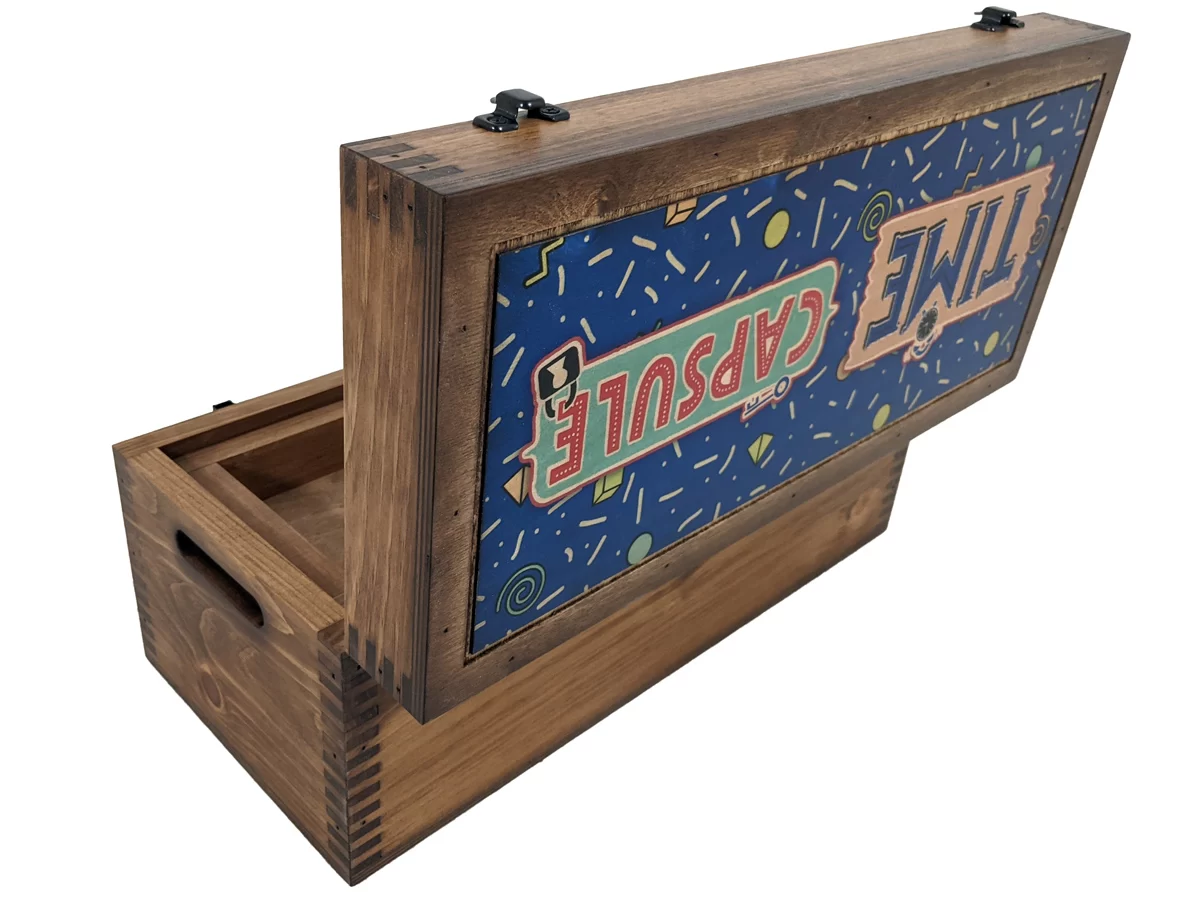 Kids Time Capsule Storage Box - Relic Wood