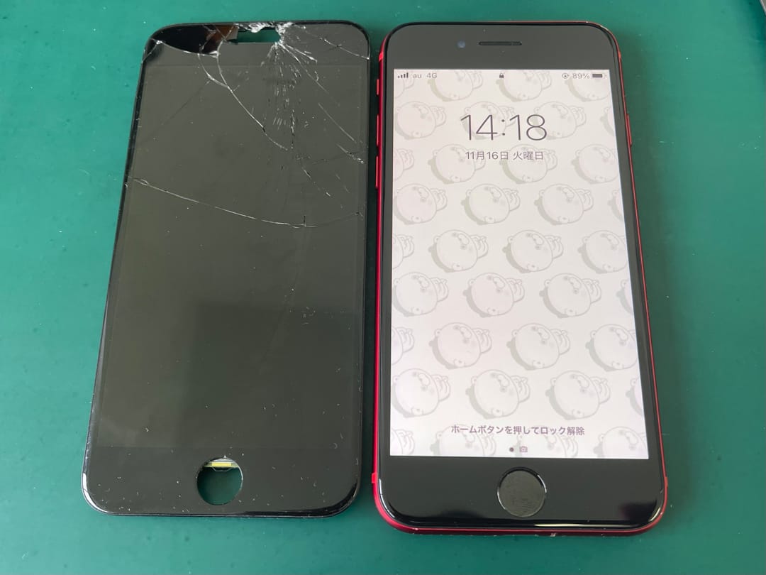 iPhone 8のカメラが揺れて異音が鳴る!?30分で修理完了! │リペアラボ