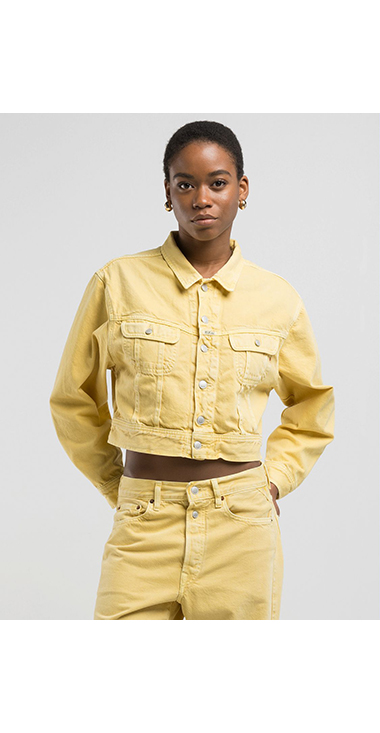 9Z1 ECO PLUS イエローデニムジャケット（セットアップモデル
