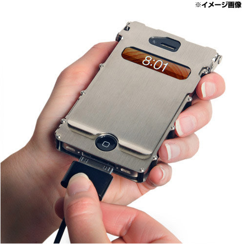 CRKT iPhone4S スマホケース iNoxCase 360 シルバー INOX4SX