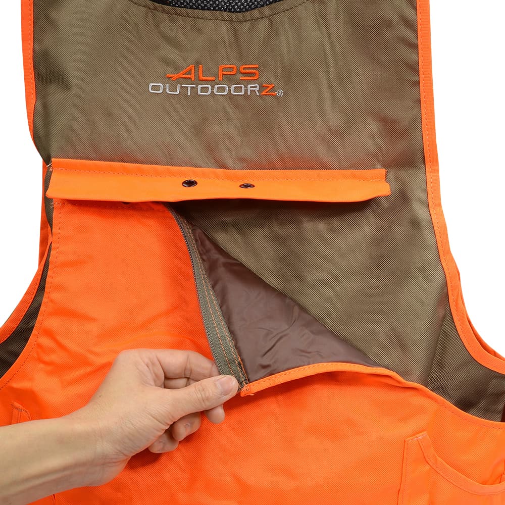 ALPS OutdoorZ ハンティングベスト 狩猟用 セーフティオレンジ S/M