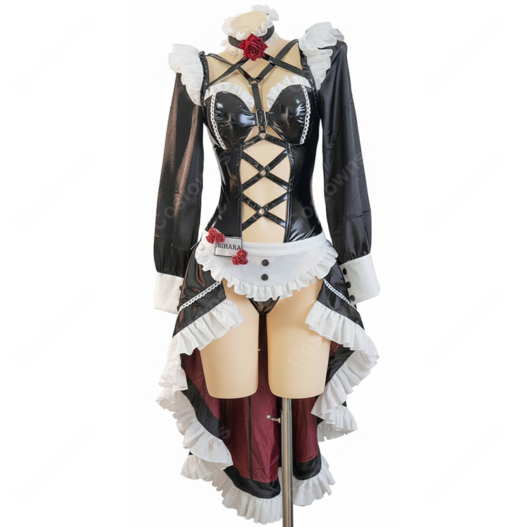 勝利の女神：NIKKE ミハラ メイド服 コスプレ衣装 - Costowns