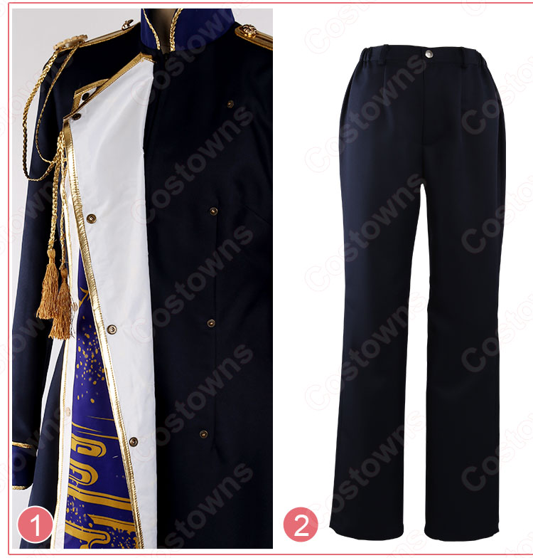 にっかり青江 コスプレ衣装 【刀剣乱舞】cosplay 脇差男士 極 出陣服