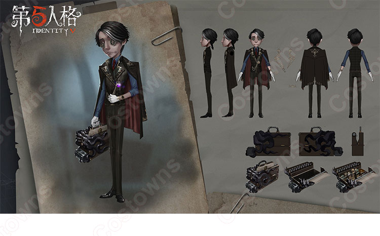 アイデンティティV 納棺師 イソップ・カール コスプレ衣装 【IdentityV