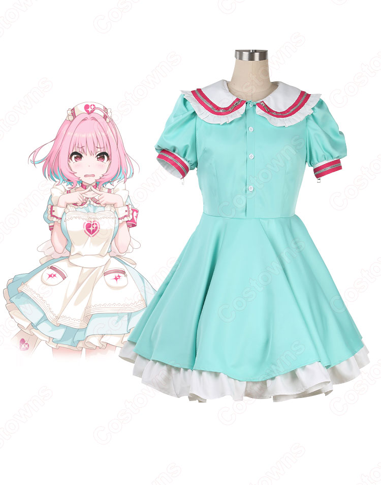 デレマス 夢見りあむ（ゆめみりあむ） 特訓後 ナース風の衣装 コスプレ