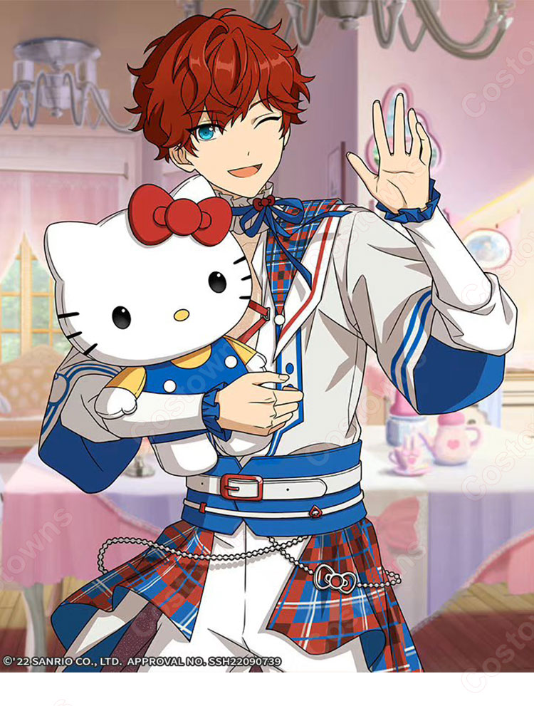 中国あんスタ サンリオコラボ 天城一彩 コスプレ衣装 『あんさんぶる