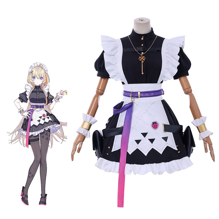 にじさんじ モエチャッカファイア 風楽奏斗 cover メイド服 コスプレ