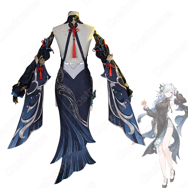 原神 申鶴 冷花幽露 コスプレ衣装 - Costowns
