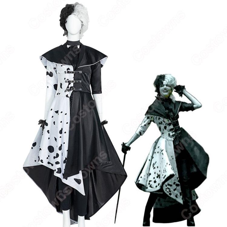 映画 エステラ／クルエラ コスプレ衣装 『クルエラ』『101匹わんちゃん